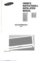 Samsung AS09A2VA Air Conditioner Unit Operating Manual